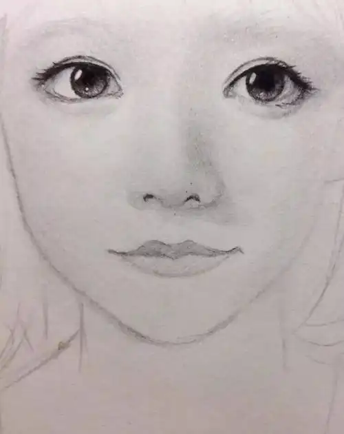 小孩素描头像教程 - 艺考查查