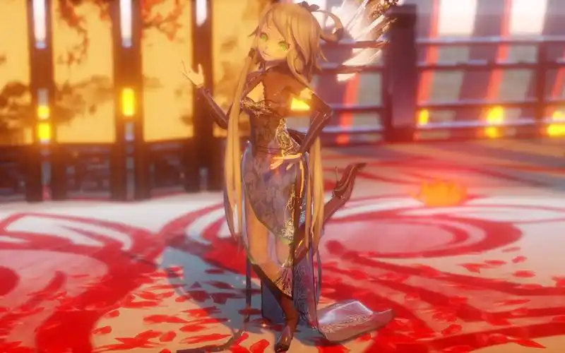 超清1080p60fps金丝雀旗袍洛天依千星绪