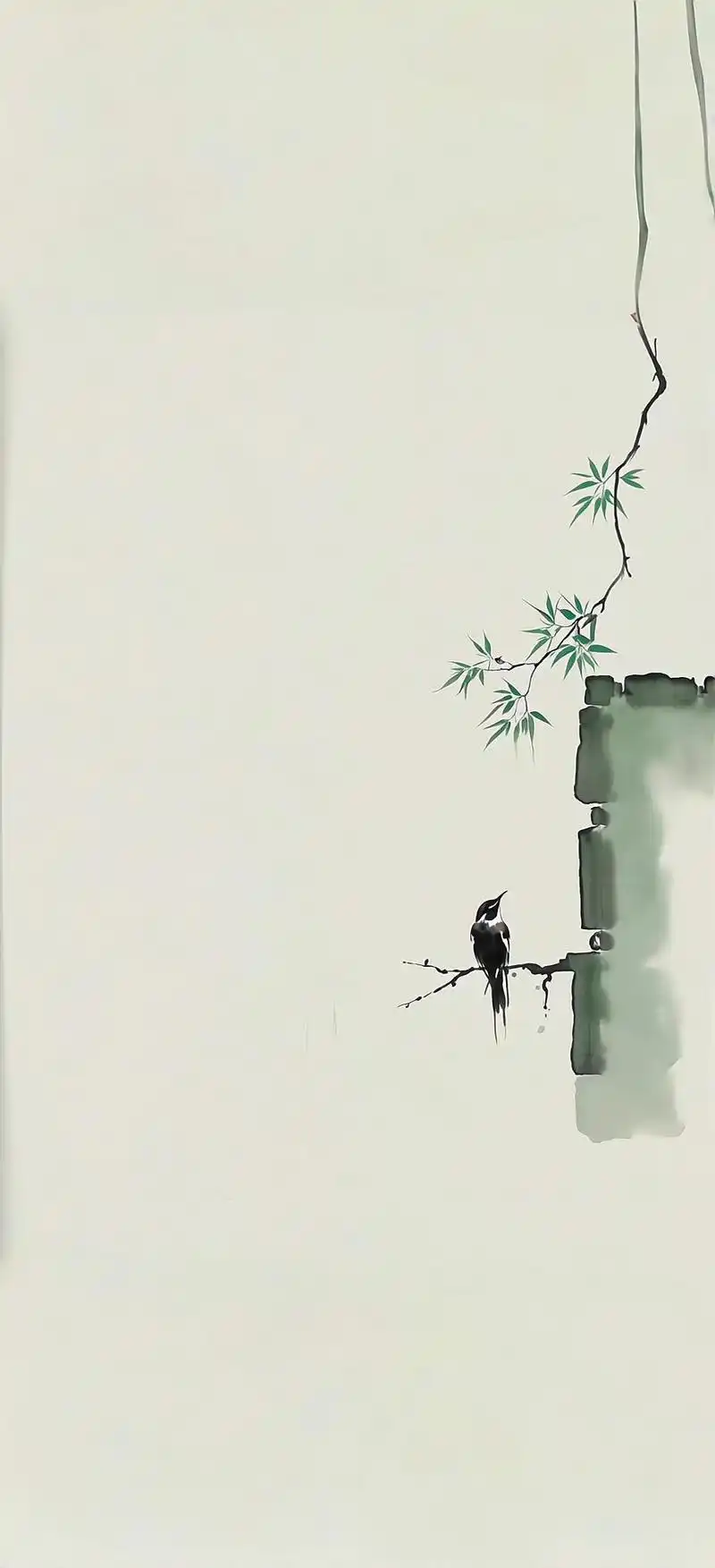 手机壁纸:淡雅写意,浓情山水