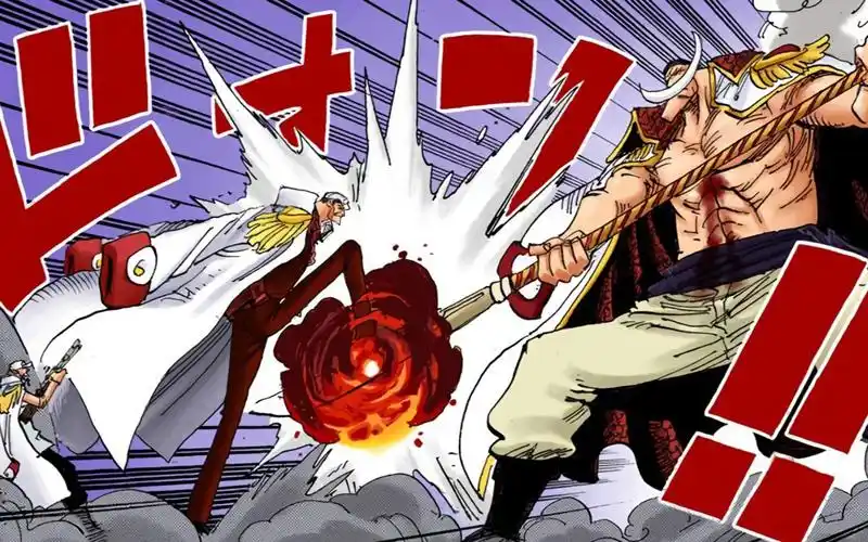 海贼王赤犬被动画组弱化其实比顶上白胡子略强红发挡的只是平a