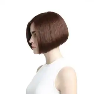 沙宣假发女短发偏分