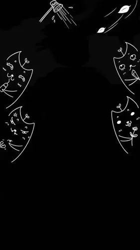 黑色系壁纸黑色简约壁纸无水印也可以当背景图