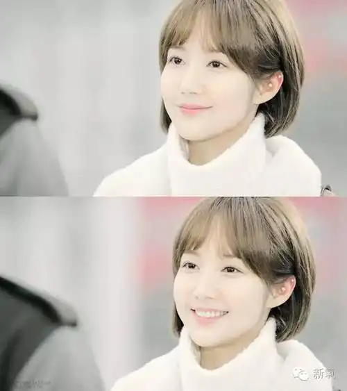 看《healer》里面萌萌的短发朴敏英.