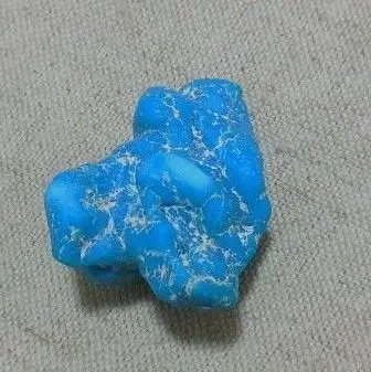 民族风天然美国帝王松石蓝松石绿松石桶珠手链/项链珠子自然花纹