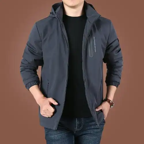 男式2020男士上衣秋装新款男装休闲宽松秋冬季夹克