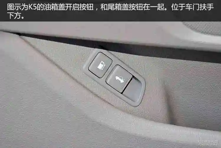 配置讲堂(5)后备箱及油箱盖开启方式总结