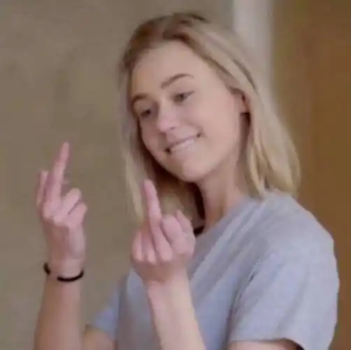 竖中指_中指表情 - 发表情 - fabiaoqing.com