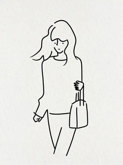 临摹:长场雄绘画工具:ipad- procreate-工作室笔#极简手绘  #极简画