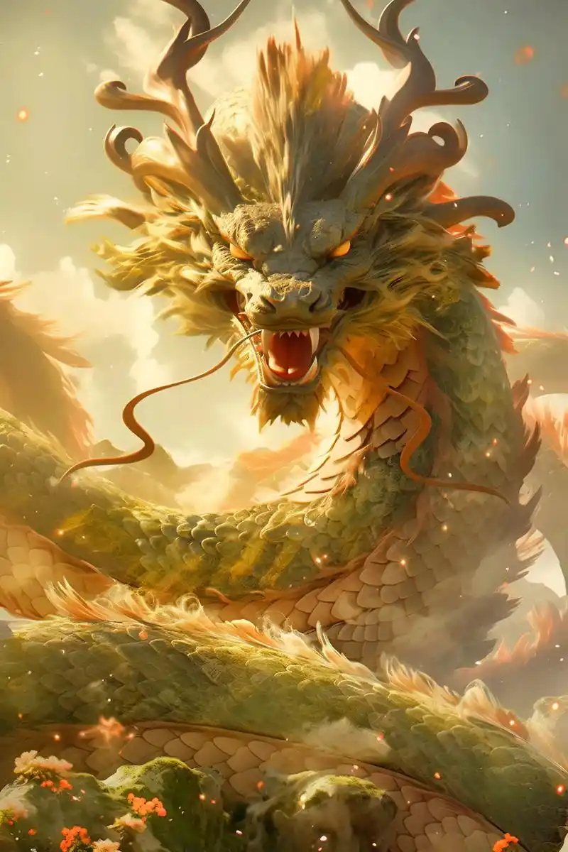 上古神龙合集(1)#龙 #midjourney #原创作品  - 抖音