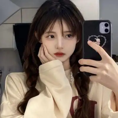 娇美冷艳的女生头像