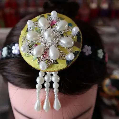 新款传统韩服民族风发箍韩国宫廷朝鲜大长今少数民族演出头饰配饰