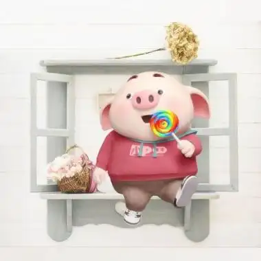 超萌小猪头像图片大全高清肉嘟嘟的可爱小猪微信头像图片