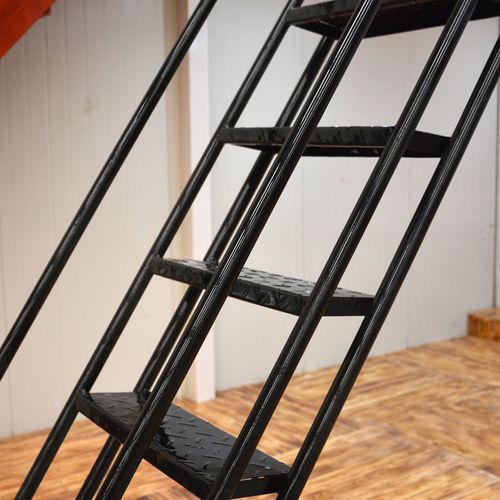 不锈钢楼梯家用室内外扶手户外登高定制家用梯