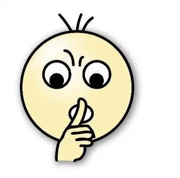 嘘手势的简笔画