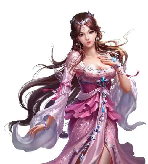 2k手机中国风古装3d古风美女端庄 高贵 气质型超高清壁纸 - 国产动漫