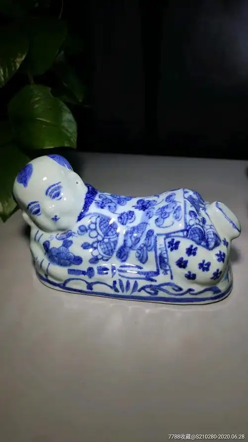 福娃瓷枕头_青花瓷_第1张_7788瓷器