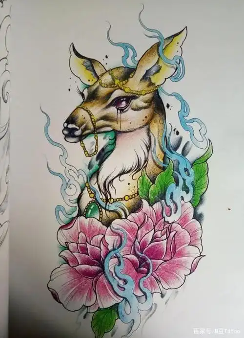 没有图不敢纹?一组小臂纹身手稿素材图片让你不犯愁