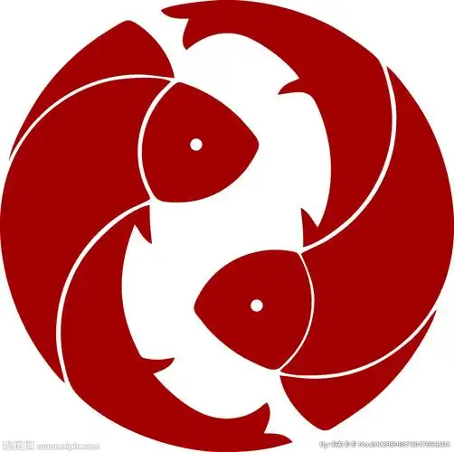双鱼标志 环形标志设计图__企业logo标志_标志图标_设计图库_昵图网