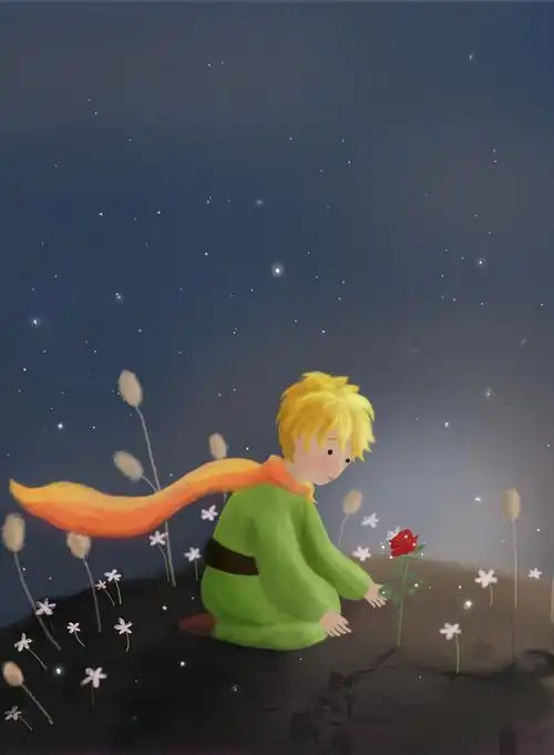小王子 little prince|插画|绘本|sandyzhang77_原创作品-站酷(zcool)