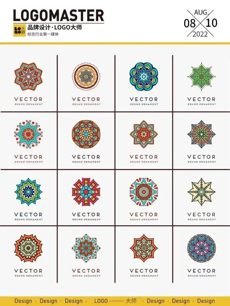 分享一组传统花纹图案设计,希望可以给大家带来灵感!