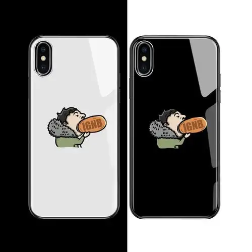 王思聪同款手机壳吃热狗玻璃x烤肠壳吃苹果iphone7plus王校长吃面_不