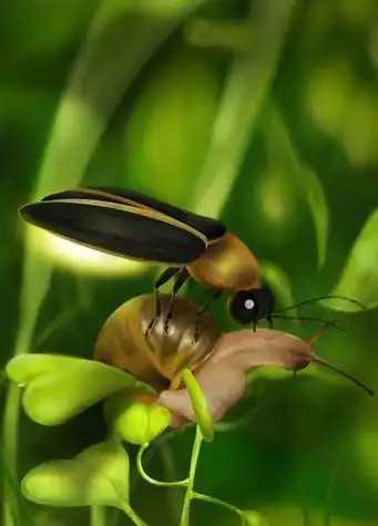 萤火虫图片唯美大全 萤火虫的样子的图片