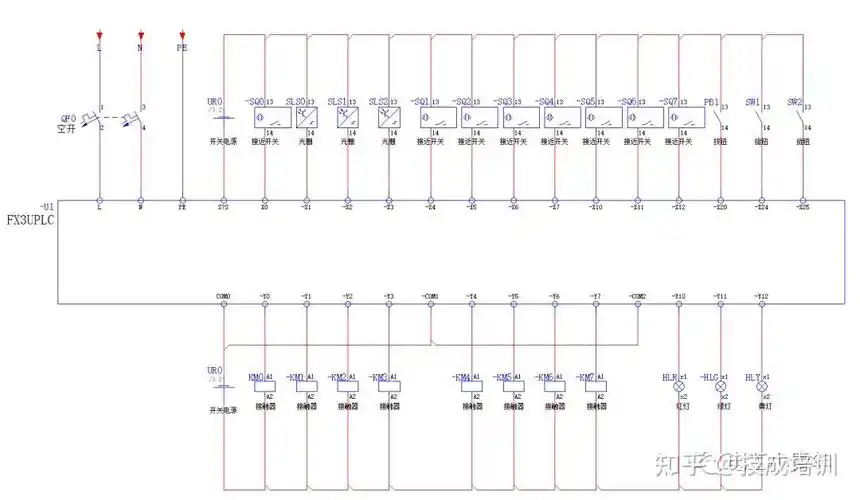 基于三菱fx3u大小物件分拣案例图文详解值得学习