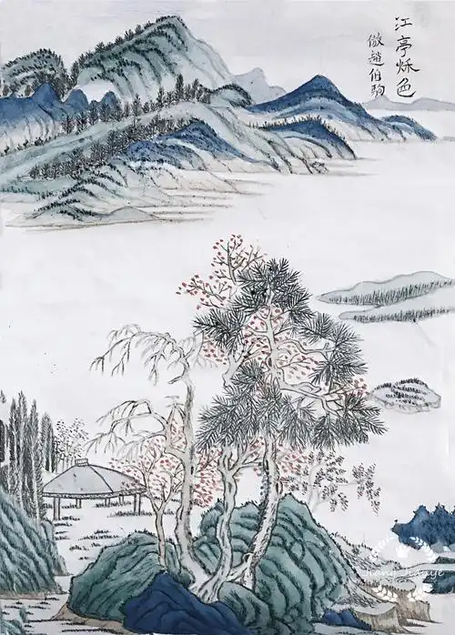 2017山水画初级二班作业集(2019-7)