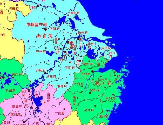 【江南史话】5分钟读懂历史上吴语区行政划分_第10张图片