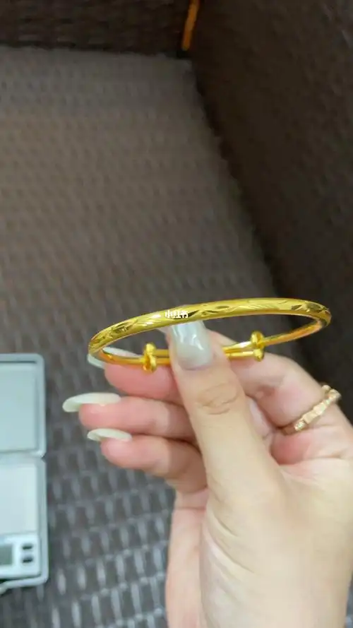 包装有疑问看我收藏第一条#七夕礼物#黄金手镯#古法手镯#妈妈手镯#金