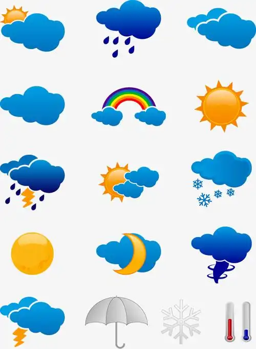 天气图标合集