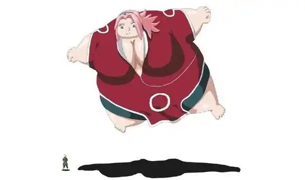 三:木本樱,鸣人,山中伊野,佐助和自来也.  ?