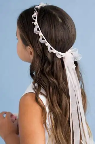 沈阳站 沈阳结婚资讯 纯洁感的传统花童发型,适合任何年龄的花童.