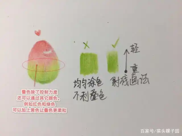 彩铅自学技巧「1」:都一样按教程画,为什么你就画不好看?