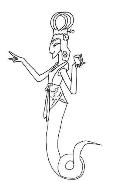 蝎子精和蛇精简笔画青蛇精简笔画葫芦娃简笔画绝对超出你的想象力美女