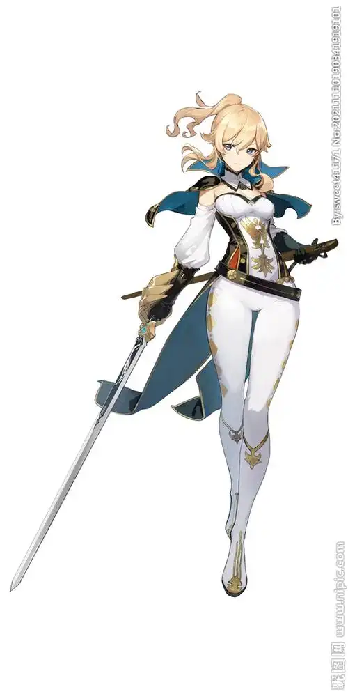 原神琴设计图__动漫人物_动漫动画_设计图库_昵图网nipic.com