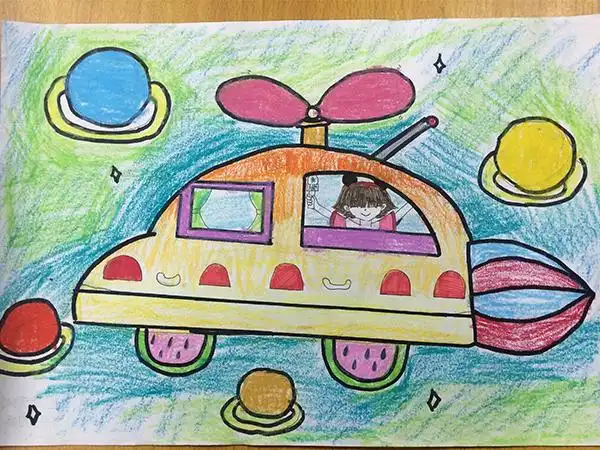 未来的交通工具——飞碟汽车