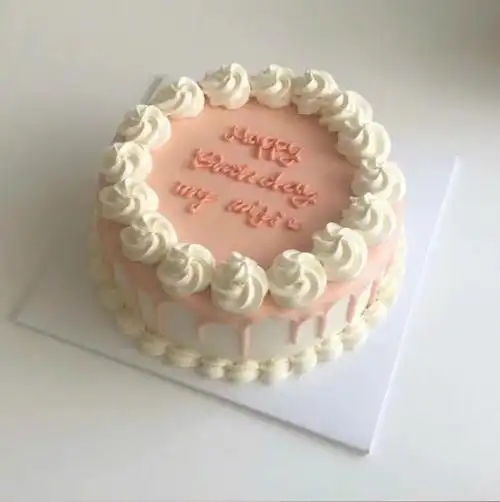 生日蛋糕 简款魅力