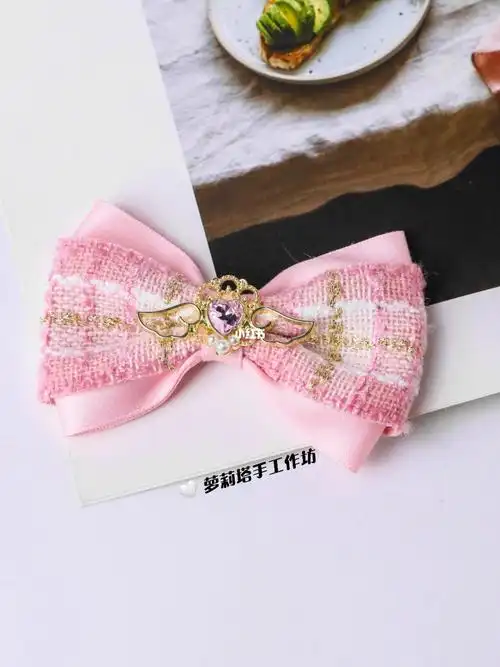 diy手工制作  #diy蝴蝶结  #蝴蝶结  #蝴蝶结发饰  #蝴蝶结发饰教程