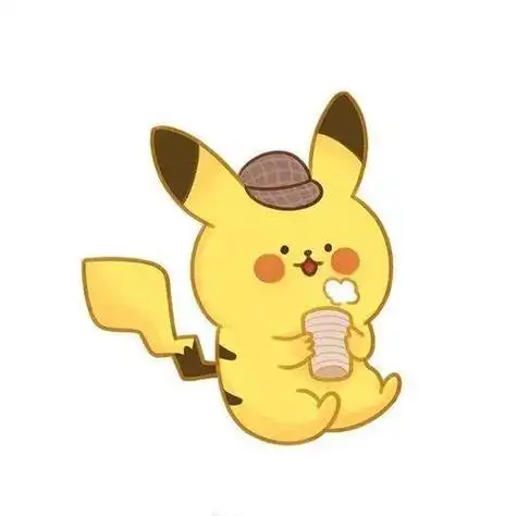 情侣头像可爱呆萌一对动漫皮卡丘