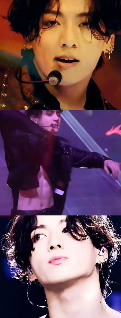 防弹少年团的柾国结实鲜明的8块腹肌,让全世界粉丝心动