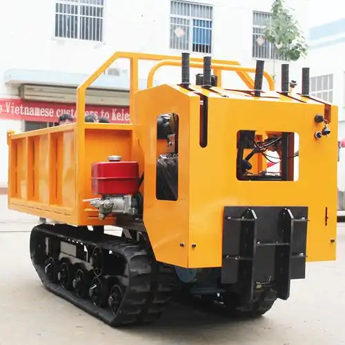 1吨履带爬山虎 手扶履带运输车报价 1吨履带爬山虎厂家