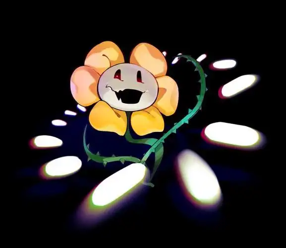 undertale传说之下精美人物图包小花3期篇