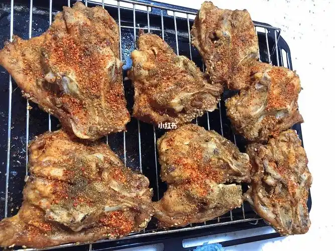 烤箱版78烤鸡骨架
