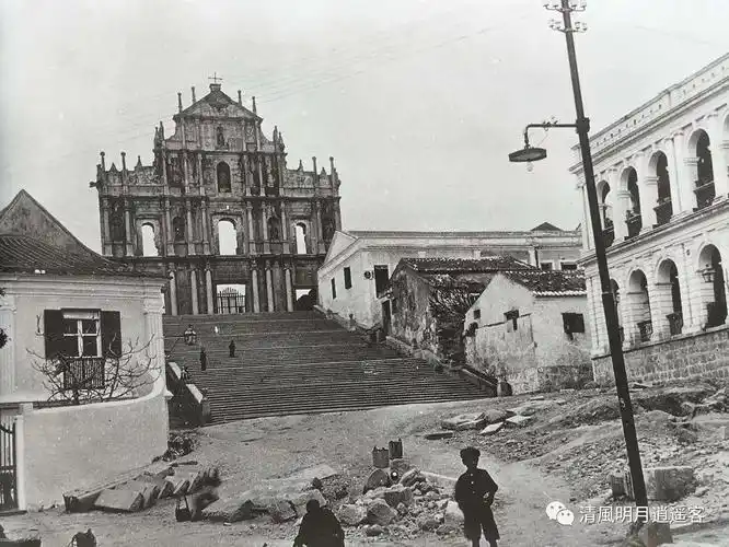 珍贵老照片100多年前的澳门是什么样子