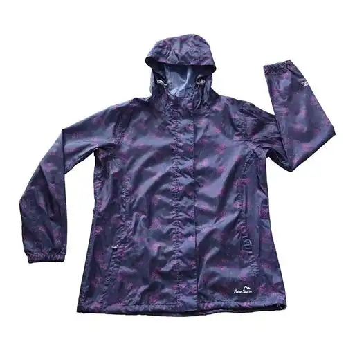 pu 涂层尼龙女式雨衣