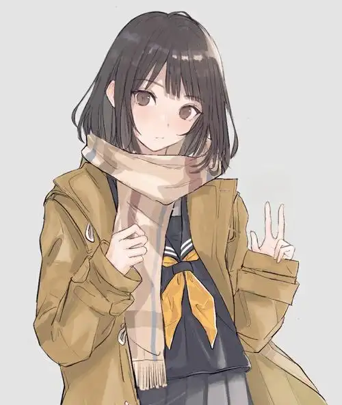 可爱的动漫小姐姐