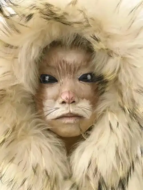 猜猜这仿妆仿的是什么动物