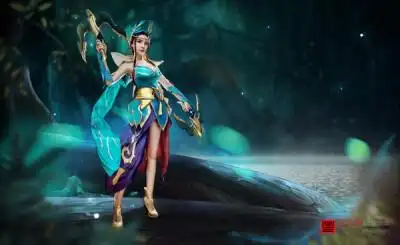 星元素cosplay动漫摄影写真工作室王者荣耀虞姬cosplay 星元素摄影