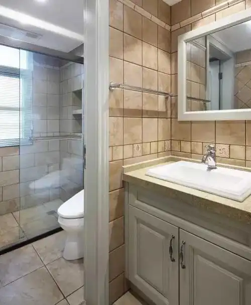 卫生间干湿分离选择三分离式设计干湿分离更彻底使用也方便